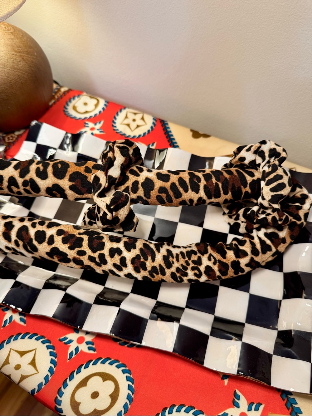 Leopard Print Heatless Curls
